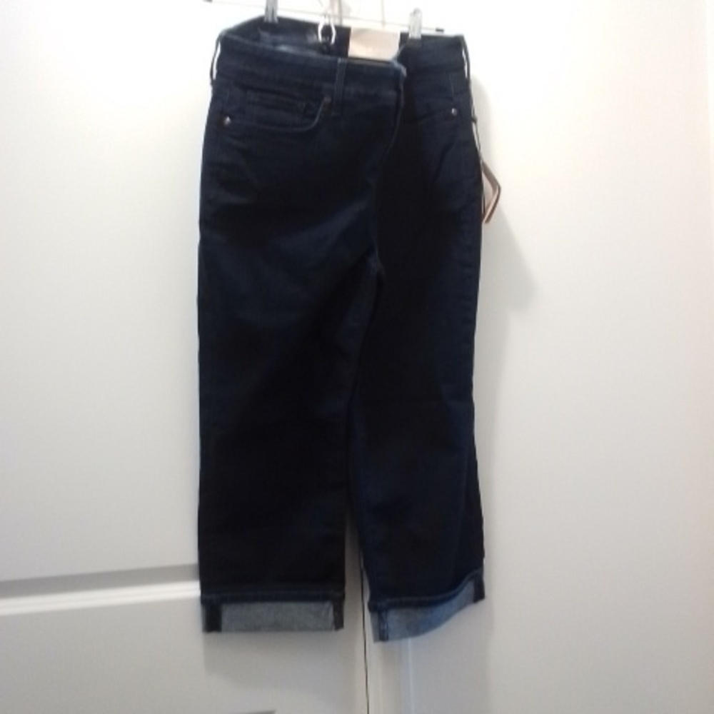 NYDJ Midnight Blue Cropped Jeans